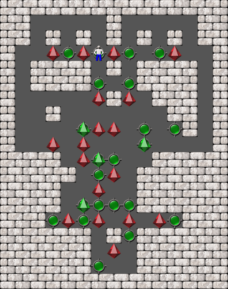 Сокобан More Bugs collections уровень 424